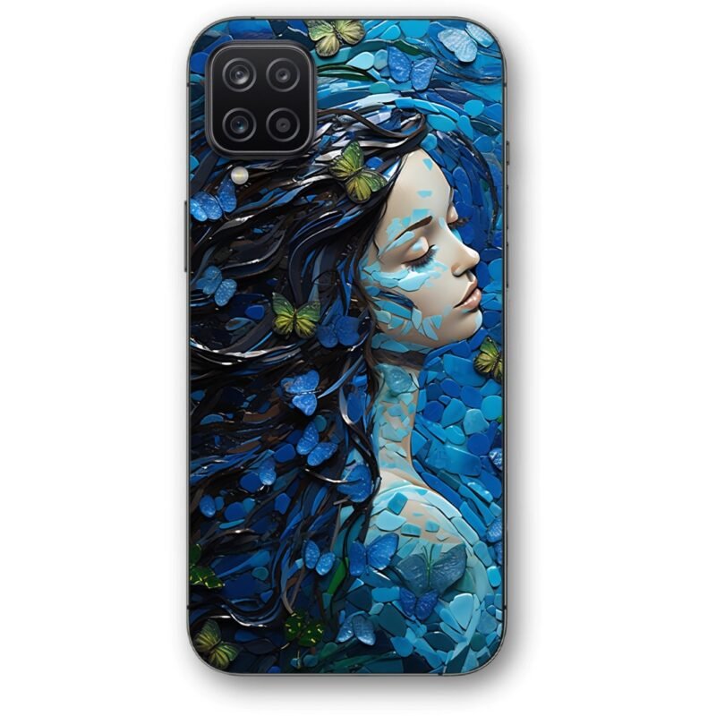 Butterfly girl θήκη κινητού 9639 για Galaxy A12