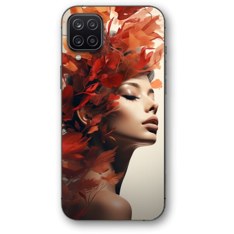 Flower woman θήκη κινητού 9643 για Galaxy A12