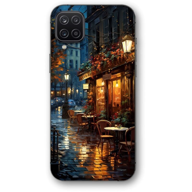 Vintage cafe θήκη κινητού 9644 για Galaxy A12