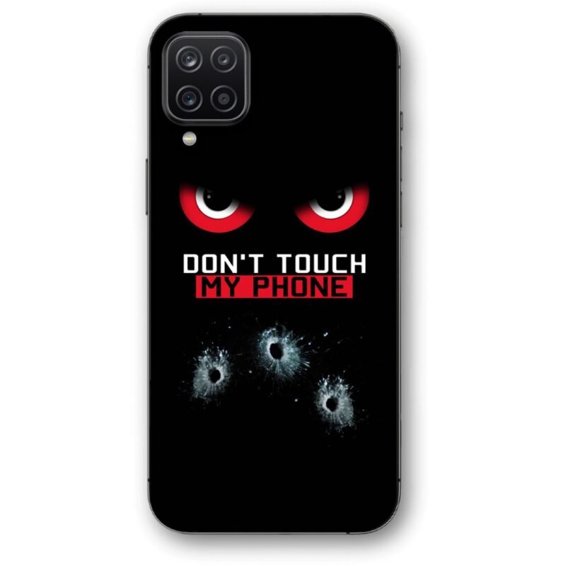 Don't touch my phone shots θήκη κινητού 9647 για Galaxy A12