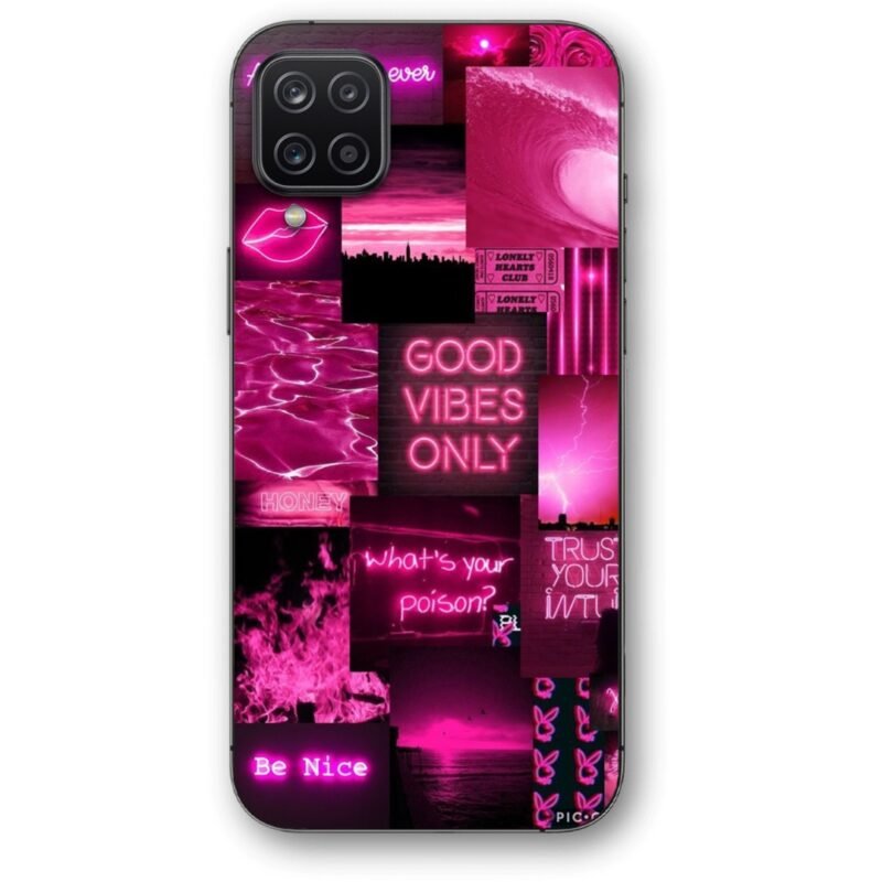 Neon quotes θήκη κινητού 9653 για Galaxy A12