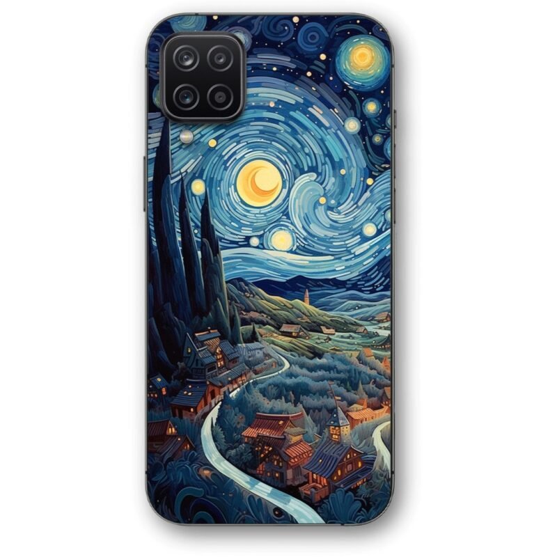 Starry night θήκη κινητού 9679 για Galaxy A12