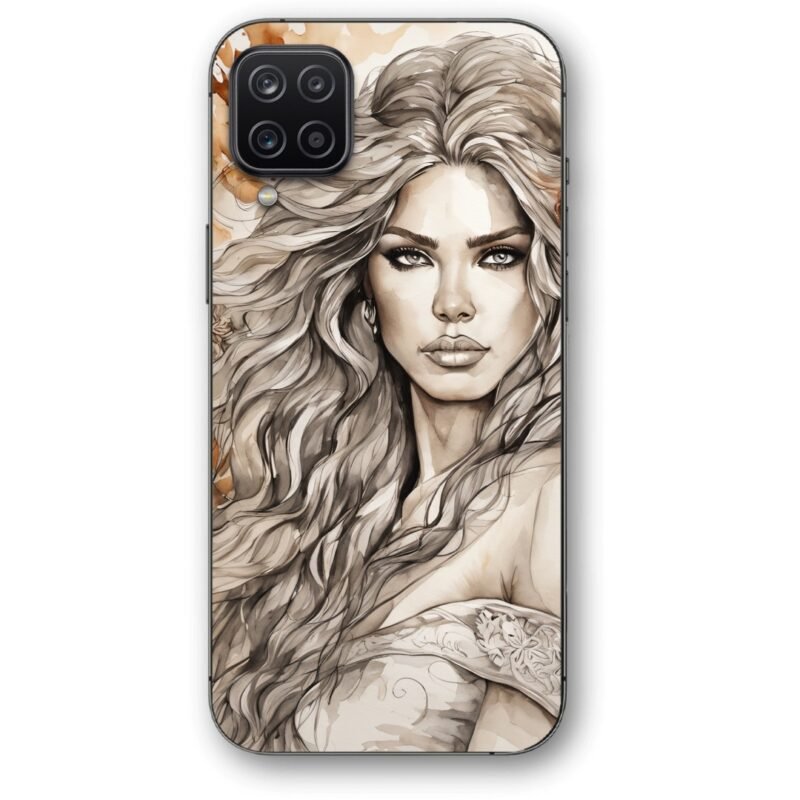 Painting girl θήκη κινητού 9683 για Galaxy A12