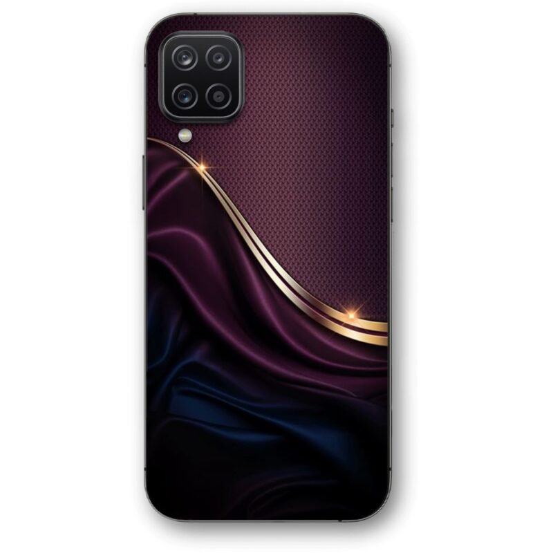 Elegant satin texture θήκη κινητού 9690 για Galaxy A12