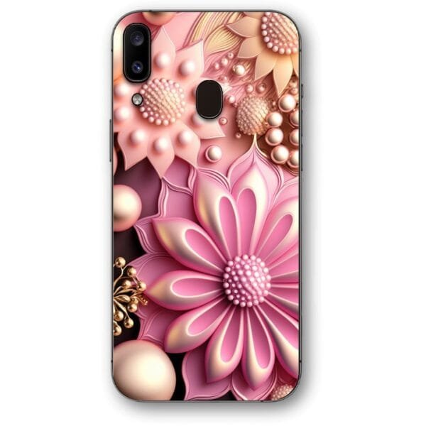 3d flowers θήκη κινητού 9630 για Galaxy A20e