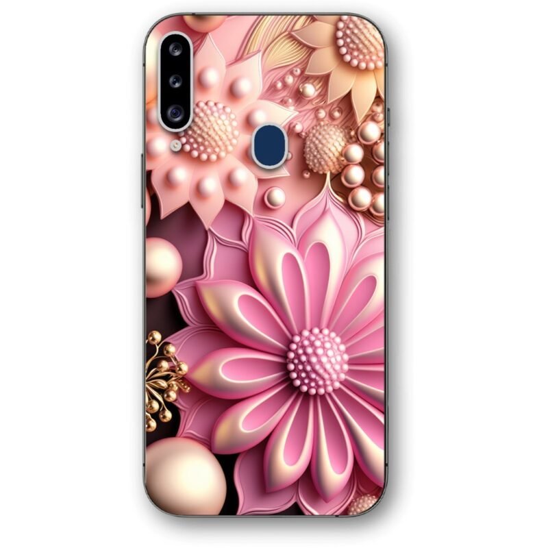 3d flowers θήκη κινητού 9630 για Galaxy A20s