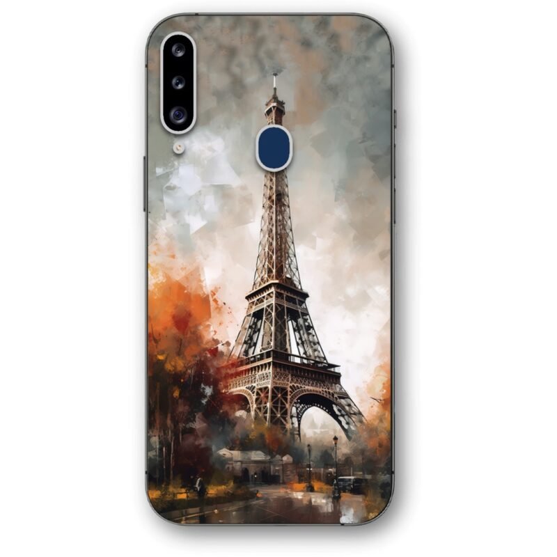 Eiffel tower θήκη κινητού 9606 για Galaxy A20s