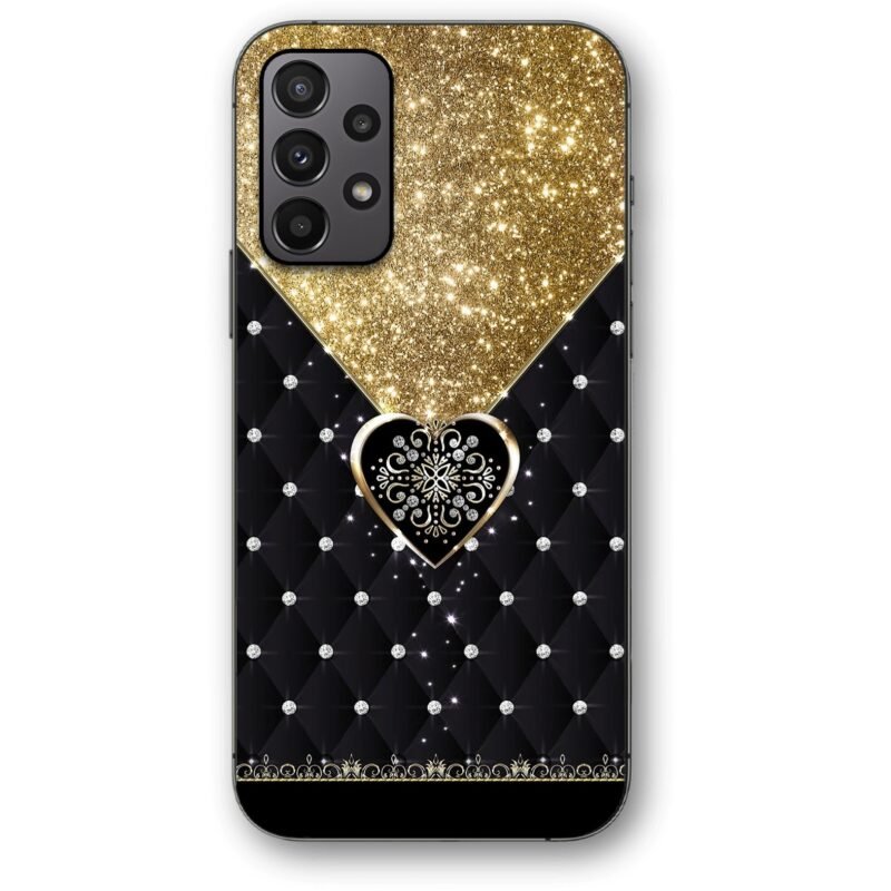 Gliter heart θήκη κινητού 91146 για Galaxy A23