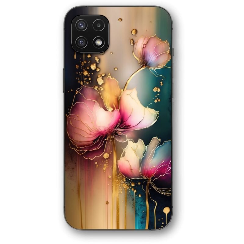 Liquid flowers θήκη κινητού 9619 για Galaxy A22 5G