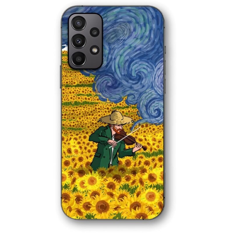 Van Gogh violin painting θήκη κινητού 9613 για Galaxy A23