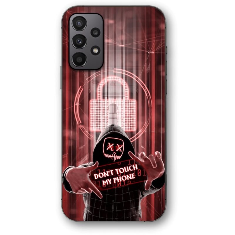Don't touch my phone hacker θήκη κινητού 9631 για Galaxy A23