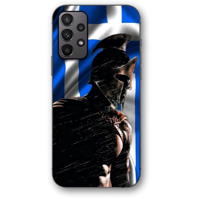 Warriror greek flag θήκη κινητού 9635 για Galaxy A23