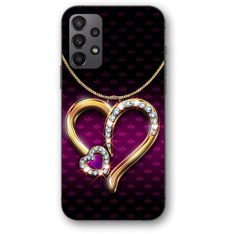 Necklace heart θήκη κινητού 9671 για Galaxy A23