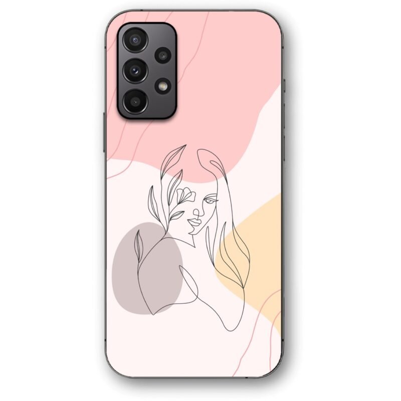Lineart girl θήκη κινητού 9675 για Galaxy A23