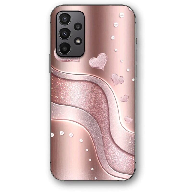Hearts glitter θήκη κινητού 9686 για Galaxy A23
