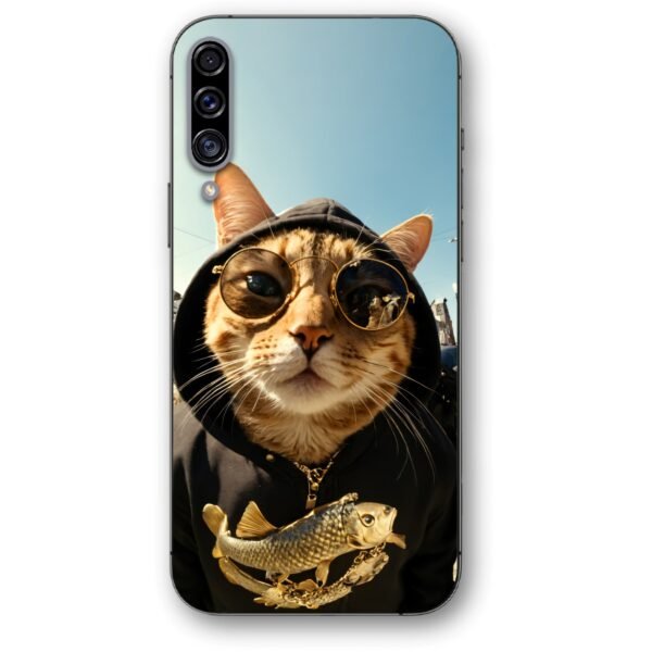 Hoodie cat θήκη κινητού 91085 για Galaxy A30S