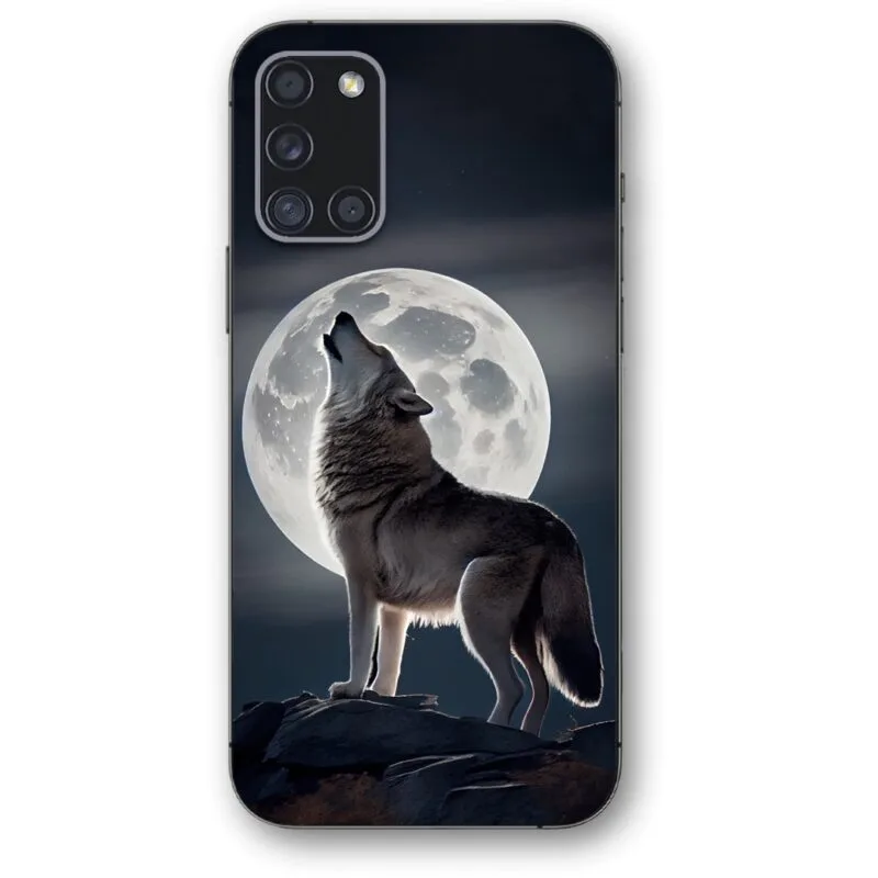 Moon wolf θήκη κινητού 9615 για Galaxy A31