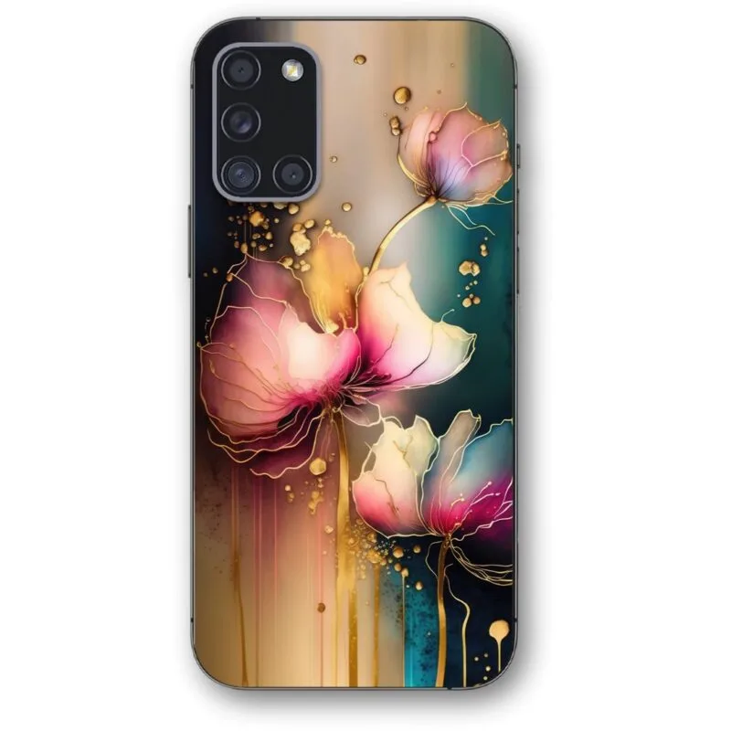 Liquid flowers θήκη κινητού 9619 για Galaxy A31