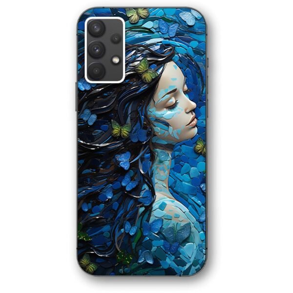 Butterfly girl θήκη κινητού 9639 για Galaxy A32 5G