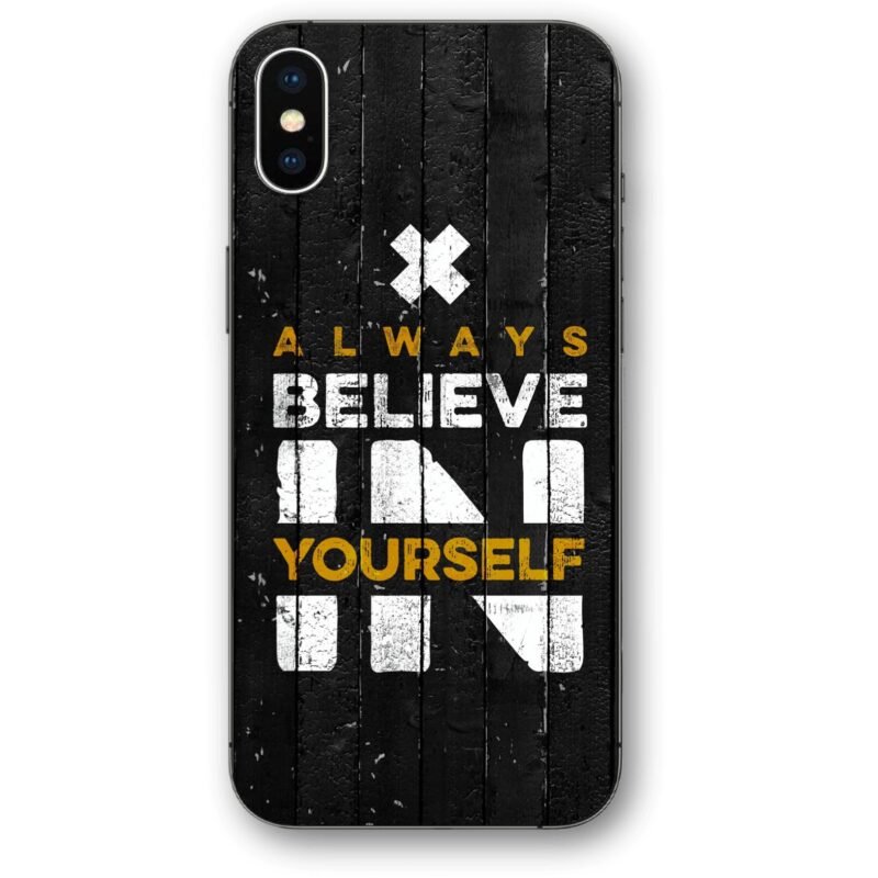 Believe in yourself θήκη κινητού 91126 γιά iPhone Xs Max