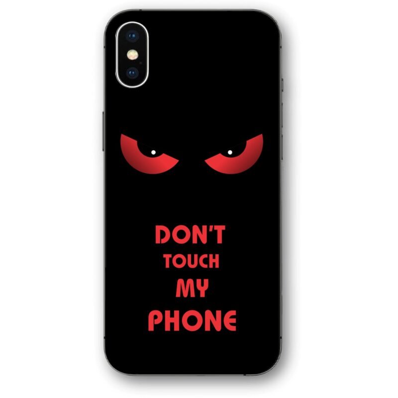 Don't touch θήκη κινητού 91150 γιά iPhone Xs Max