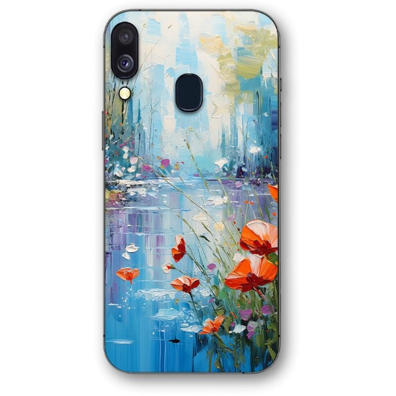 Lake painting θήκη κινητού 9640 για Galaxy A40