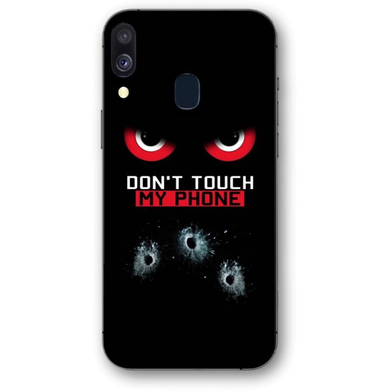 Don't touch my phone shots θήκη κινητού 9647 για Galaxy A40
