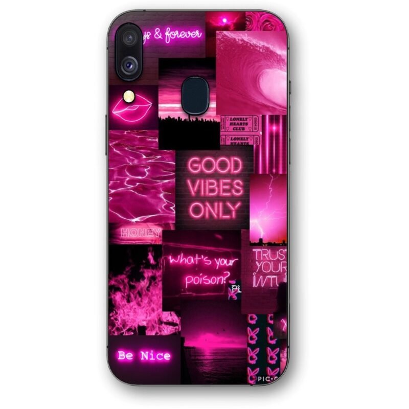 Neon quotes θήκη κινητού 9653 για Galaxy A40