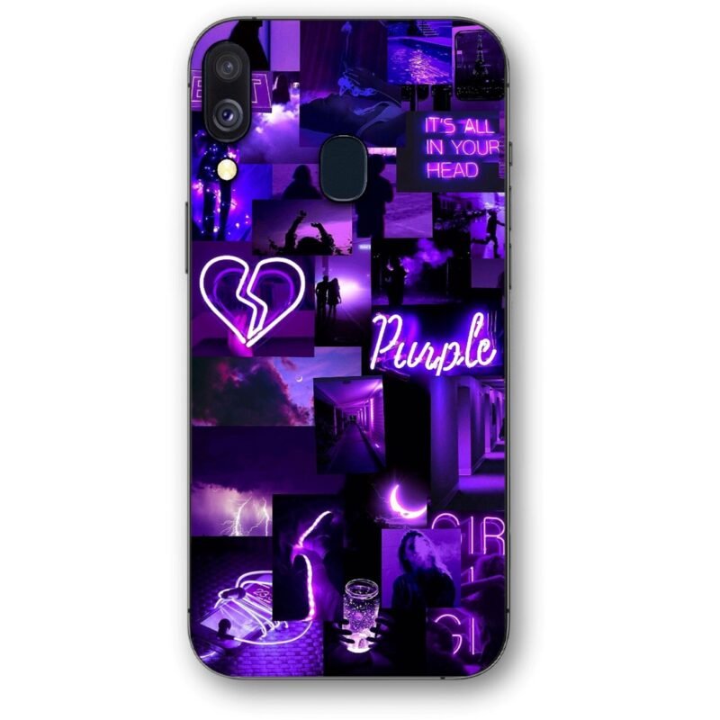 Neon quotes θήκη κινητού 9654 για Galaxy A40