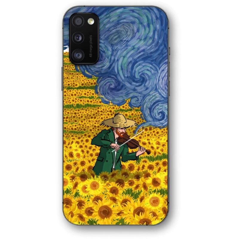 Van Gogh violin painting θήκη κινητού 9613 για Galaxy A41