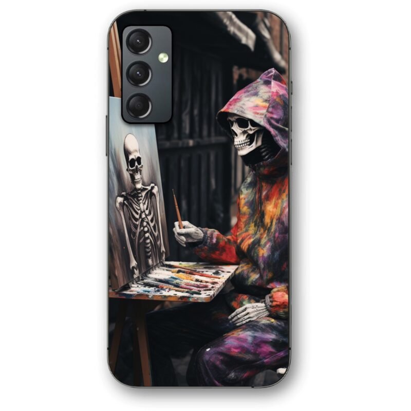 Skeleton painting θήκη κινητού 91125 για Galaxy A15