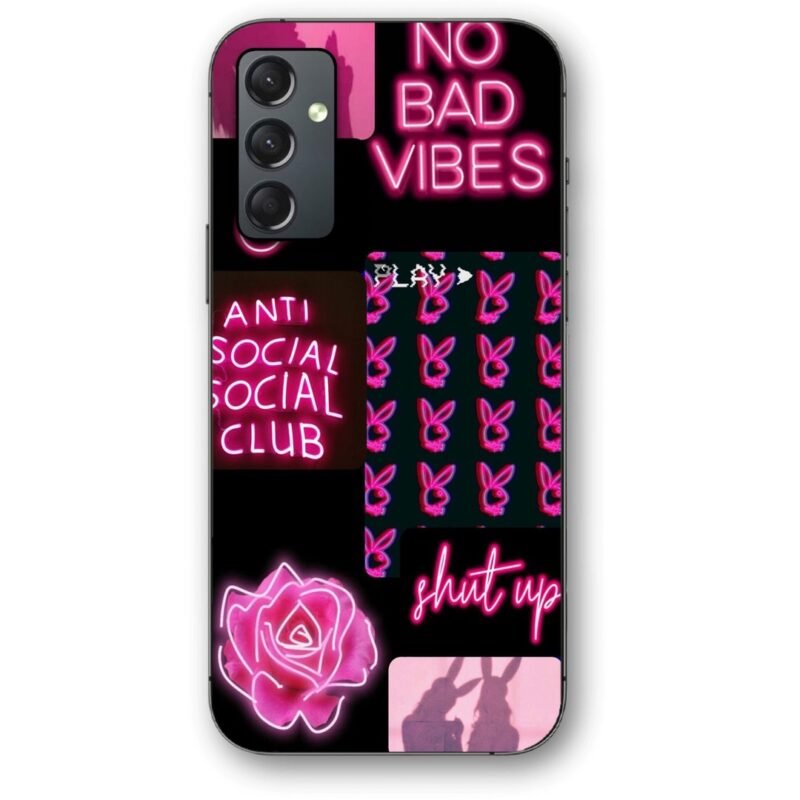 No bad vibes neon θήκη κινητού 9670 για Galaxy A25