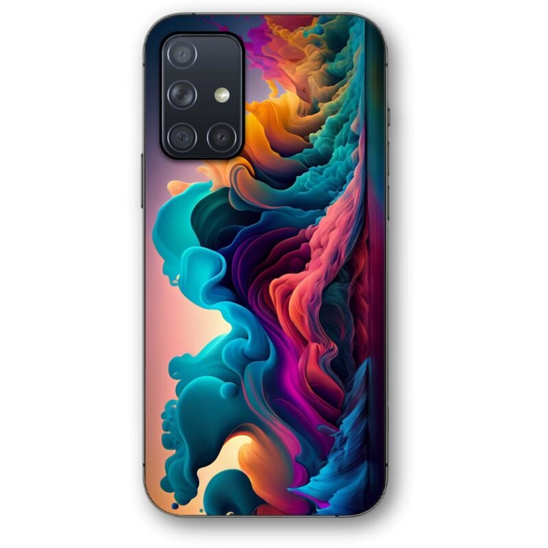 Colourful wave θήκη κινητού 91105 για Galaxy A71