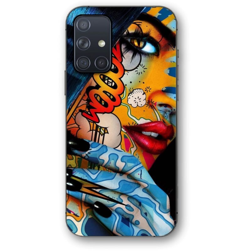 Cartoon girl θήκη κινητού 91155 για Galaxy A71
