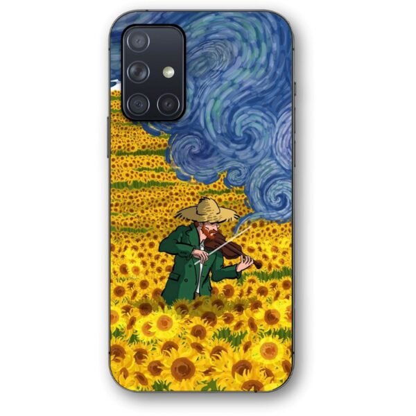 Van Gogh violin painting θήκη κινητού 9613 για Galaxy A71