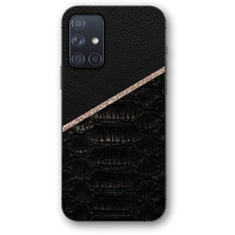 Leather snake skin θήκη κινητού 9636 για Galaxy A71