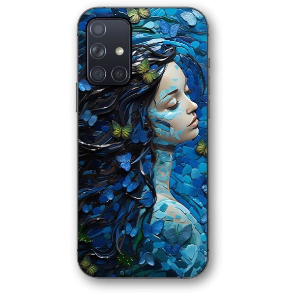 Butterfly girl θήκη κινητού 9639 για Galaxy A71