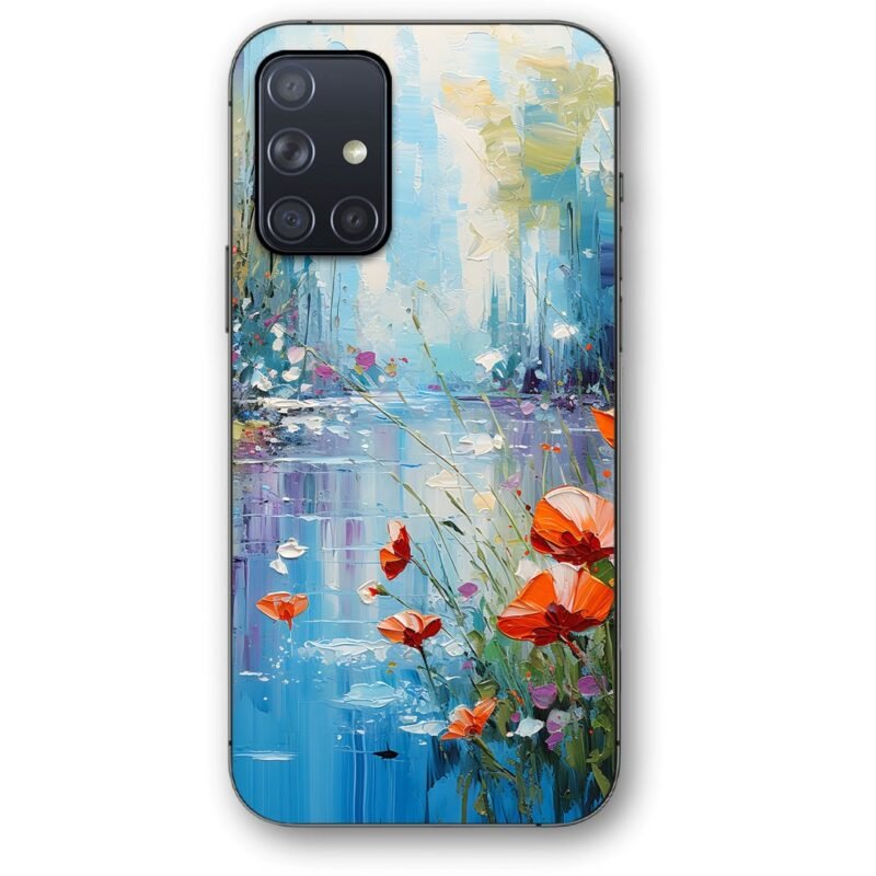 Lake painting θήκη κινητού 9640 για Galaxy A71
