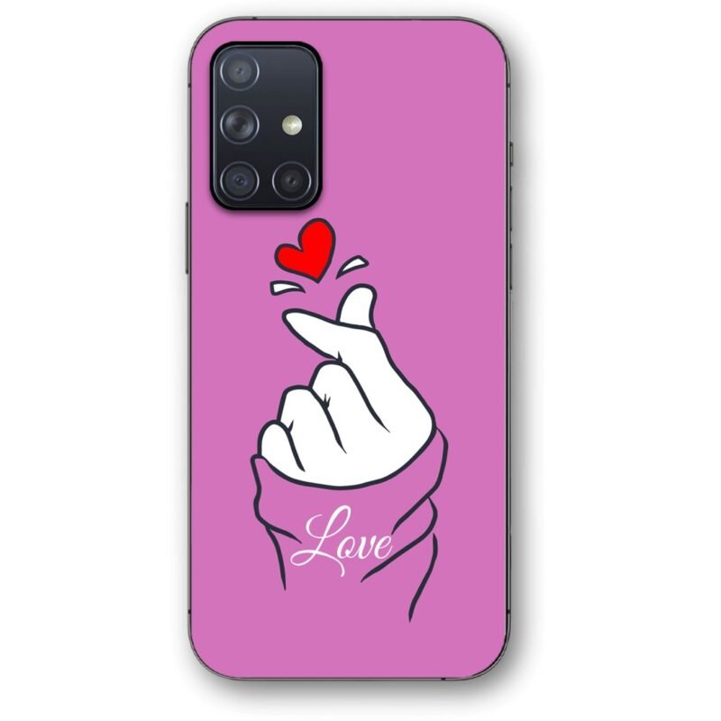 Love hand θήκη κινητού 9651 για Galaxy A71