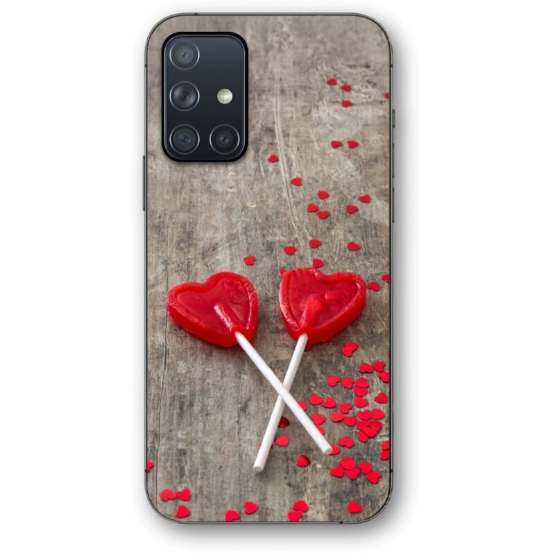 Lollipop hearts θήκη κινητού 9677 για Galaxy A71