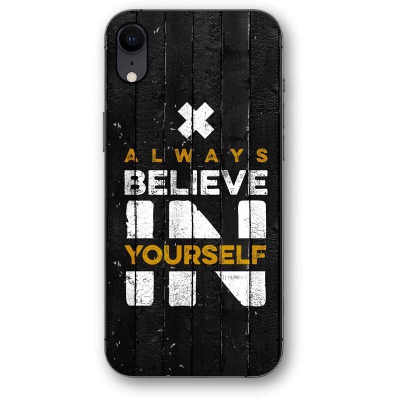 Believe in yourself θήκη κινητού 91126 γιά iPhone Xr