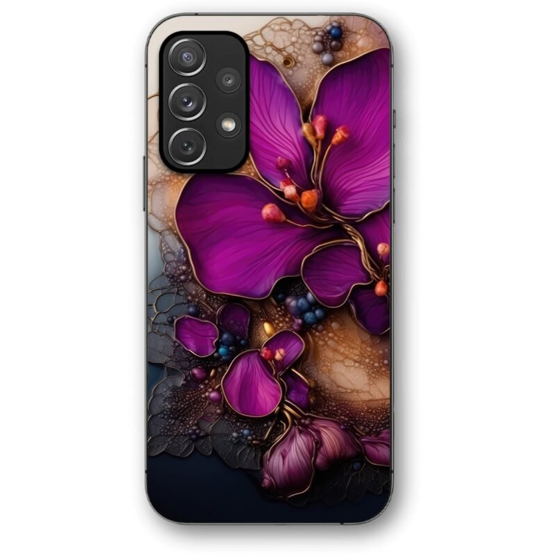 Floral abstract θήκη κινητού 9603 για Galaxy A72