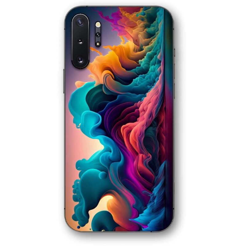 Colourful wave θήκη κινητού 91105 για Galaxy Note 10 Plus