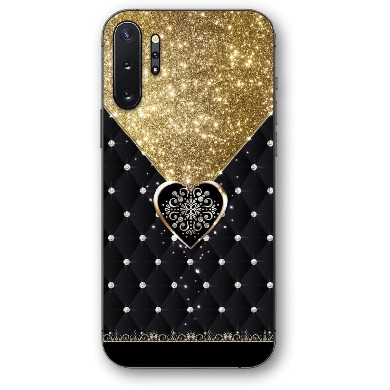 Gliter heart θήκη κινητού 91146 για Galaxy Note 10 Plus