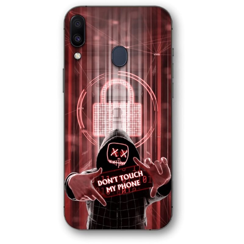 Don't touch my phone hacker θήκη κινητού 9631 για Galaxy M20