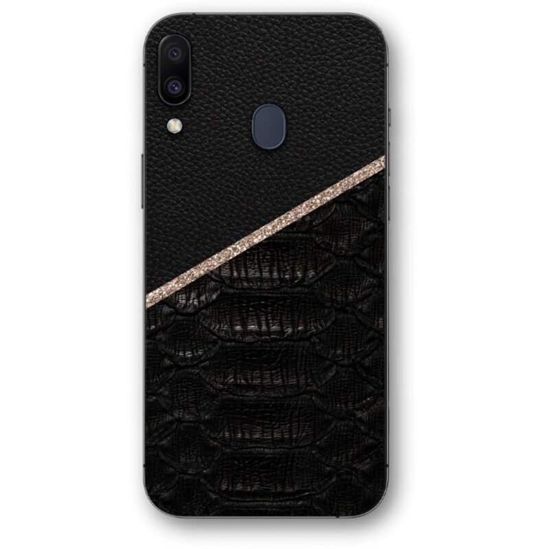 Leather snake skin θήκη κινητού 9636 για Galaxy M20