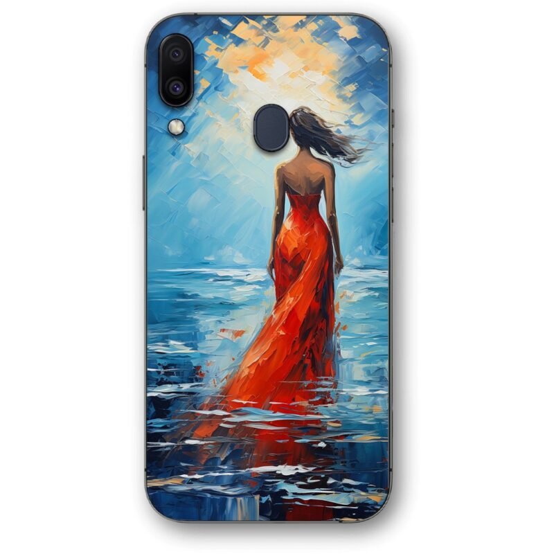 Woman painting θήκη κινητού 9642 για Galaxy M20