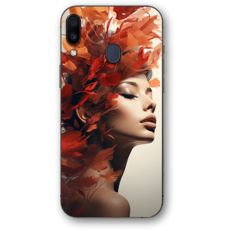 Flower woman θήκη κινητού 9643 για Galaxy M20