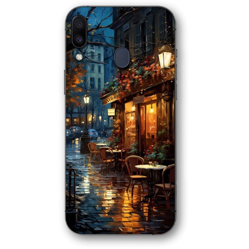 Vintage cafe θήκη κινητού 9644 για Galaxy M20