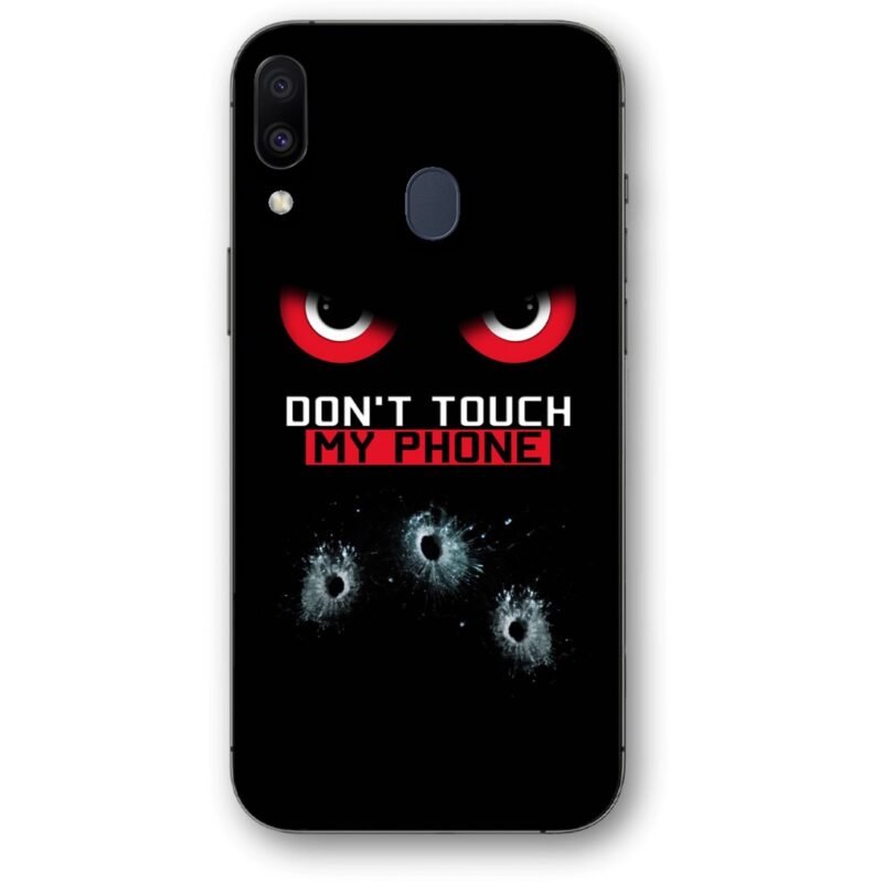 Don't touch my phone shots θήκη κινητού 9647 για Galaxy M20